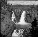 photo of high falls in Minnesota